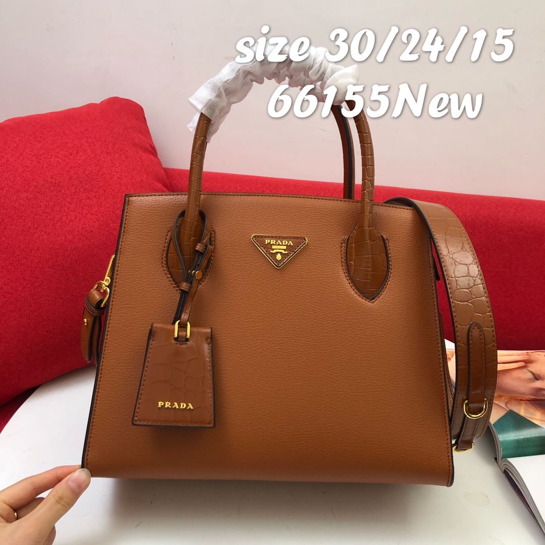 Pra*a top handle bags